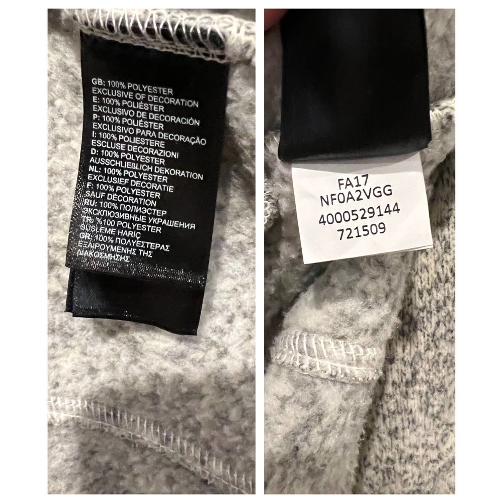 The North Face Crescent Hooded Fleece Parka (S) - Picture 8 of 9